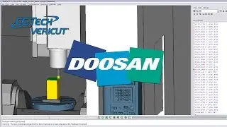 Doosan machine tool CNC simulation with VERICUT