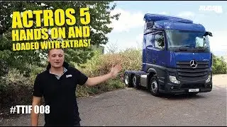Mercedes Actros 5, в руках и с дополнительными функциями Kuda! Спасибо, грузовик, сегодня пятница #008