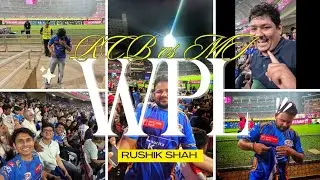RCB Won, But My Heart Beats for MI 💙 | WPL First Match in Mumbai | RCB vs MI  #wpl #ipl #india 