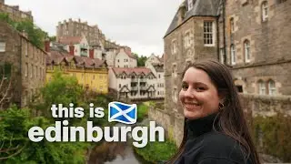 NON-TOURISTY Side of Edinburgh, Scotland: Off The Royal Mile 🏴󠁧󠁢󠁳󠁣󠁴󠁿