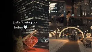 Just showing up 🤍 | A quiet short walk in Montreal&rlm;✨🇨🇦