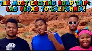 The Most Exciting Road Trip: Las Vegas to California! 🚙