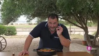 Fideus morenos amb sobrassada i figues