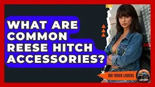 What Are Common Reese Hitch Accessories? - Big Truck Lovers