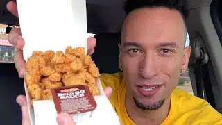 Popeyes NEW $2.49 1/4 lb. Popcorn Shrimp Deal Food Review