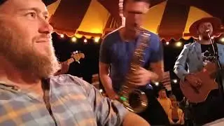 Jamming with The Tuto Tribe & Nick the Piano Man Camp Bestival Shropshire 24. 