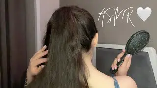 Mind Melting ASMR (Brushing My Hair Over My Face, Brushing My Ponytail, Hair Flipping)