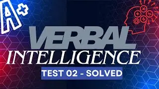 Verbal Intelligence Test 02 | Most Important & Repeated Questions for ISSB, PMA, PAF & Army Tests