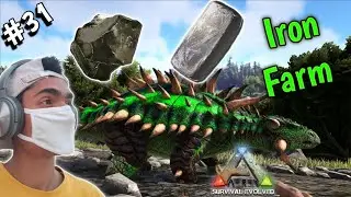 HOW TO MAKE IRON FARM IN ARK SURVIVAL EVOLVED MOBILE EPISODE #31 ||@Survivetheark ||