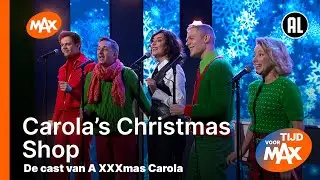 De cast van A XXXmas Carola - Carola's Christmas Shop | TIJD VOOR MAX