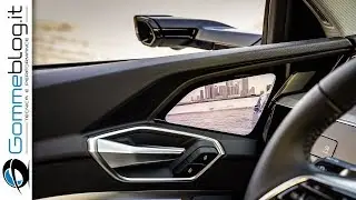 Виртуальные наружные зеркала заднего вида для внедорожника Audi e-tron 2019 года — как это работает