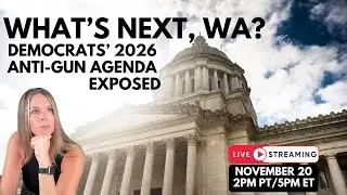 Washington State Democrats Keeps Coming After Your Guns&mdash;Here&rsquo;s Their 2026 Plan