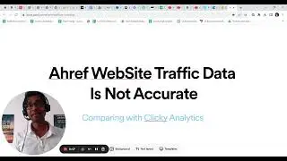 Ahrefs Website Traffic Data Analytics is Inaccurate: Comparing with Click Analytics 👀