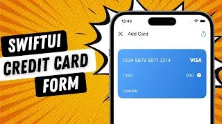 Форма ввода данных кредитной/дебетовой карты SwiftUI &mdash; FocusState &mdash; Переход к следующему текстовому полю &mdash; Учебные пособия по SwiftUI
