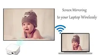 How to share your computer with Wejoy Mini projector DL S8+?