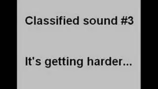 Classified sound #3