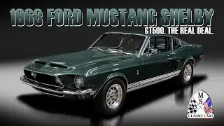 Ford Mustang Shelby GT500 1968 года — один из лучших