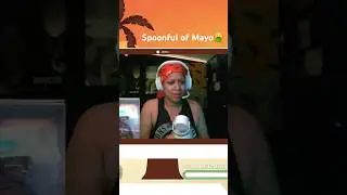 Spoonful of mayo on stream🤮 #kickstreaming #kickstreamer #mayochallenge #streamchallenge
