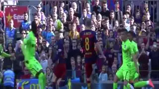 Munir El hadadi  Goal - Barcelona vs Getafe 2-0 (12/03/2016)