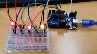 Arduino Tutorial: LED Sequential Control- Beginner Project
