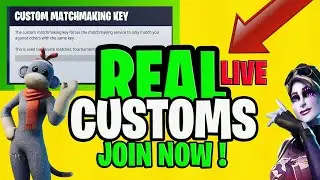 Best Fortnite Custom Matchmaking EU Live Solo/Duo/Trios Scrims | Real Fortnite Stream