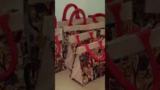 #jute bags # for sale#any model design # reels #machilipatnam