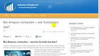 Bei Amazon verkaufen - wie funktioniert das?