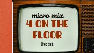 Funky House Mix - 4 on the floor Micro mix #HouseMusic #vinyllove