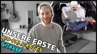 Wir holen unsere erste Rio-Palisander Westerngitarre ab *-* | english subtitles