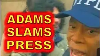 NYC Mayor Eric Adams HUMILIATES the Press TODAY in New York.....