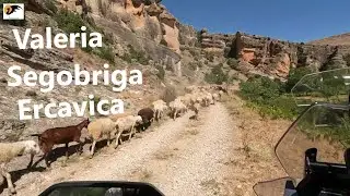 Tres joyas Romanas en Moto: Valeria, Segóbriga y Uclés | Ruta con historia y alma