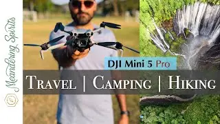 DJI mini 5 pro  |  BEST drone for travel, camping, hiking in 2025