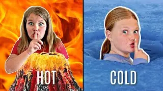 Hot vs Cold HIDE AND SEEK!