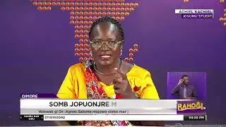 Dr. Agnes Salome: Nyithindo ma yawuoyi weyo somo klas 8 dhi e apiko, lupo kara ere kaka gidhi