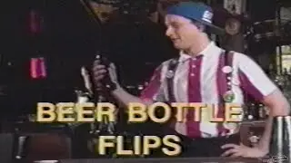 1991 TGI Fridays Bartender Flair Training Video 🔥📺 📼