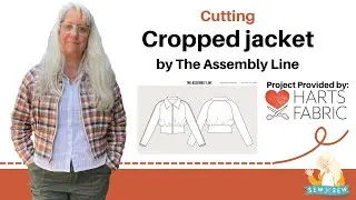 Cutting Cropped Jacket by The Assembly Line