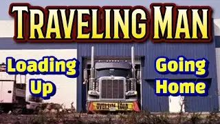 Truck Driver Life: From Michigan to Oklahoma with Pedro | Loading and Tarping a big Machine