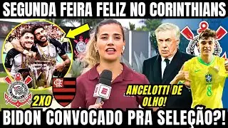 SEGUNDA DE CAMPEÃO NO CORINTHIANS E BIDON NO RADAR DA SELEÇÃO BRASILEIRA APÓS ANCELOTTI VER BIDON 