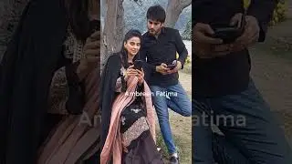 Saba Qamar and imran Abbas New Project. #Shooting