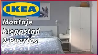 Tutorial paso a paso: Montaje del armario Kleppstad de dos puertas de IKEA - F&aacute;cil y r&aacute;pido