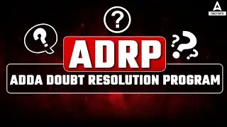 🔴ADRP:ADDA DOUBT RESOLUTION PROGRAM |CLEAR YOUR DOUBTS WITH EXPERT FACULTY |AVOID DOUBTS IN NEET2025