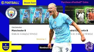 Manchester City club selection pack opening |efootball 23 mobile
