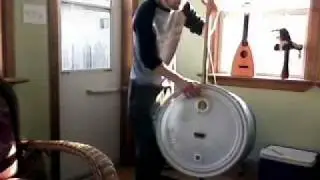 Trace Lawson one string bass