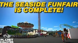 THE SEASIDE FUNFAIR IS COMPLETE! Seaside Funfair Park | Episode 9