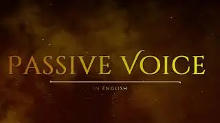 passive voice in English المبني للمجهول في الانجليزي