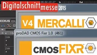 ProDAD Mercalli V4 Plug-ins f&uuml;r EDIUS (Digitalschnittmesse 2015)