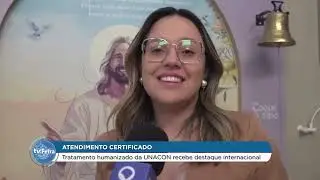 Unacon recebe certificado de padrões internacionais de qualidade | #repost TV Feira