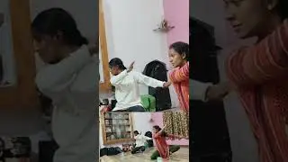 Kathak Dance. Practice session. Happy Music.
