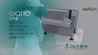 Demonstration of the Pastaline Giotto Mini Dough Roller For Pizza , Focaccia , Flat Bread