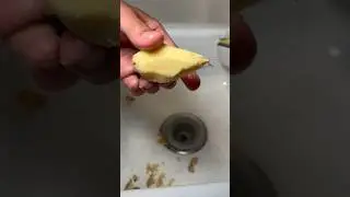 How to Peel Ginger the Easiest Way #cooking #kitchenhacks #tips